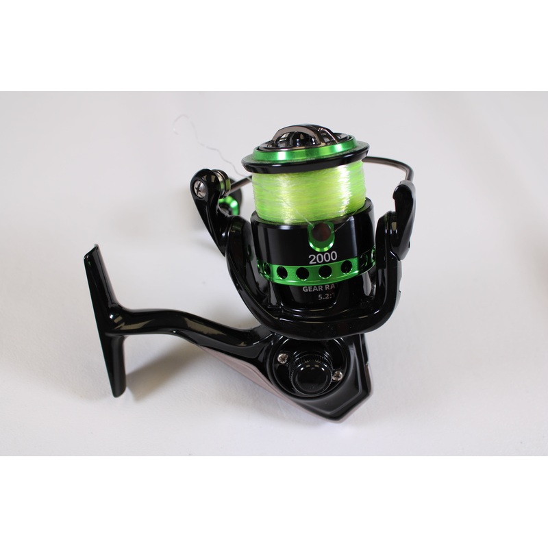 Dobyns Maverick Green MV2000GRNSPIN 5.2:1 – Used Spinning Reel – Excellent Condition