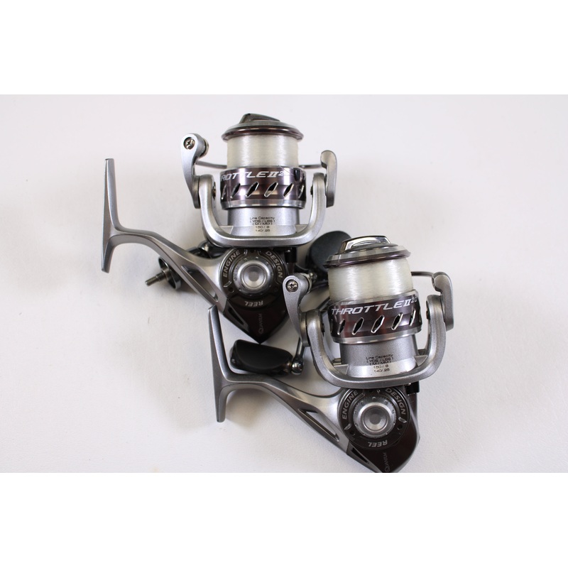 Quantum Throttle II 20 5.2:1 – QTY: 2 – Used Spinning Reels – Very Good Condition